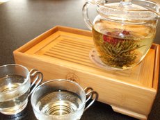 Flowering tea